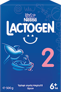 LACTOGEN 2 Tejalapú anyatej-kiegészítő tápszer 6hó Nestlé