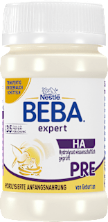 Anfangsmilch Expert HA Pre trinkfertig, von Geburt an, 32x90ml Nestlé BEBA