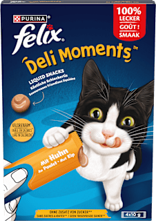 Katzenleckerlies Deli Moments Huhn Felix