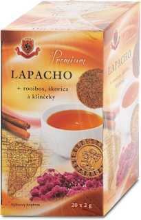 Čaj Lapacho Premium rooibos, škorica, klinčeky Herbex