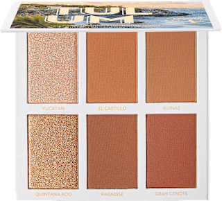 Paleta bronzerjev in osvetljevalcev Tanning in Tulum bh cosmetics