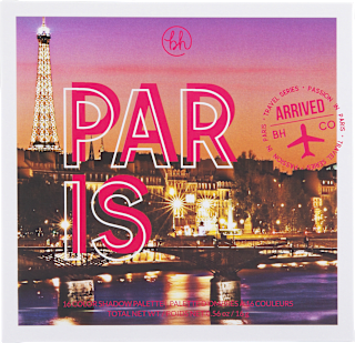 Paleta senčil za veke Passion in Paris bh cosmetics