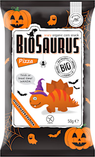 Био царевичен снакс с вкус на пица BioSaurus