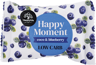 Kokosové koliesko Happy Moment coco & blueberry Happylife