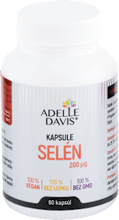 Kapsuly Selén 200 μg ADELLE DAVIS