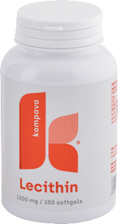 Kapsuly Lecitín 1200 mg Kompava