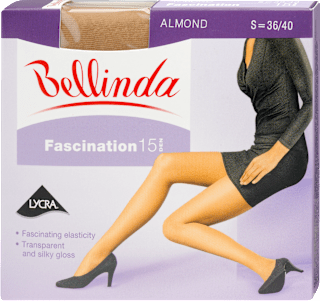 Harisnyanadrág Fascination 15 DEN; almond, S Bellinda