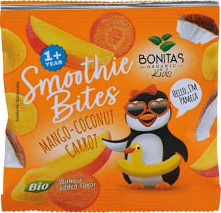 BIO zmes sušeného ovocia Smoothie Bites BONITAS ORGANIC