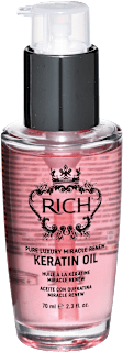Keratinovo olje za lase Pure Luxury Miracle Renew RICH