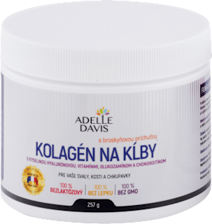 Kolagén na kĺby s príchuťou broskyne ADELLE DAVIS