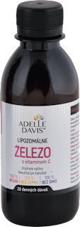 Lipozomálne Železo s vitamínom C ADELLE DAVIS