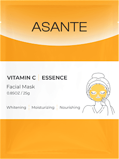 Textilná pleťová maska Vitamin C Essence ASANTE