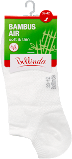 Női bokazokni, bambusz air, fehér, 39-42 Bellinda