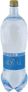 Nesýtená mierne zásaditá prírodná minerálna voda s pH 7,4 Royal Water