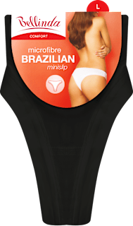 kalhotky BRAZILIAN, velikost L, černé Bellinda