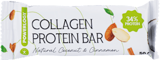 Proteínová tyčinka Collagen kokos a škorica Powerlogy