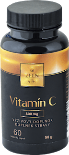 Kapsuly Vitamín C 800 mg ZEEN by Roal