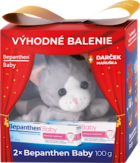 Darčekové balenie Baby masť + maňuška Bepanthen