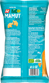 Chrupki kukurydziane z solą morską bezglutenowe fit Lebensmittel für Ungarn