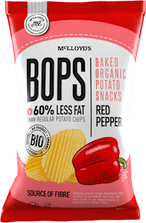 Chipsy ziemniaczane pieczone paprykowe, bezglutenowe McLLOYD´S