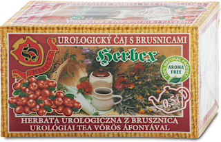 Urologický čaj s brusnicami Herbex