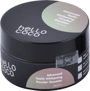 Prášok na bielenie zubov Powder Booster HELLO COCO