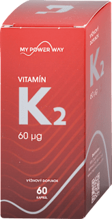 Kapsuly Vitamín K2 MY POWER WAY