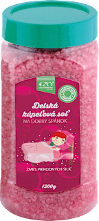 Detská kúpeľová soľ na dobrý spánok Ezo