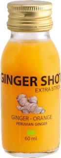 GINGER SHOT BIO šťáva pomeranč fotta organic