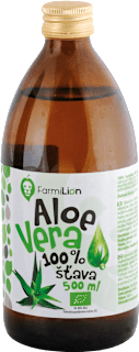 100 % Bio Aloe vera šťava FARMilion Supplements