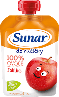 příkrm v sáčku Jablko Sunar