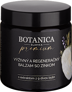 Výživný a regeneračný balzam so zinkom 9 divov bylín BOTANICA SLAVICA