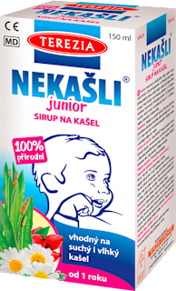 NEKAŠLI bylinný sirup na kašel Junior TEREZIA
