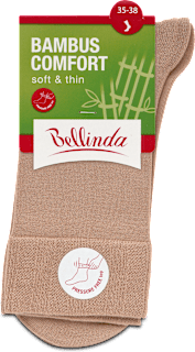ponožky Bambus Comfort, 35-38 béžové Bellinda