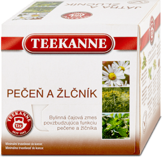 Bylinný čaj pečeň a žlčník Teekanne