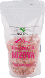Himalajská soľ ružová BONITAS ORGANIC