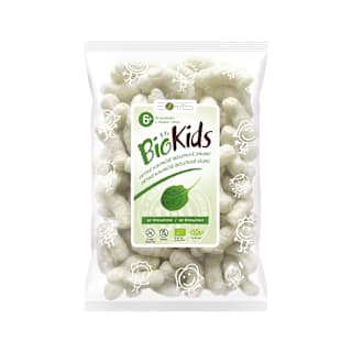 Био царевичен снакс със спанак за деца BioKids
