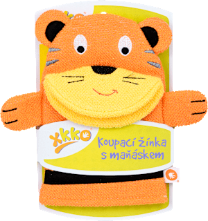 Hubka na umývanie - maňuška Tiger xkko