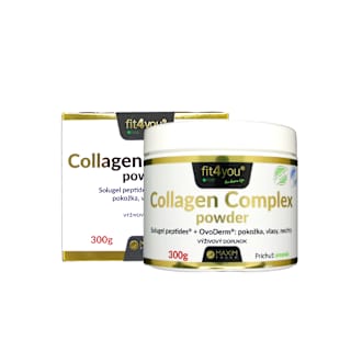 Viaczložkový prášok Collagen Complex ananás fit4you