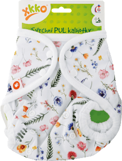 Vrchné PUL plienkové nohavičky, lúka - uni 4-15 kg xkko