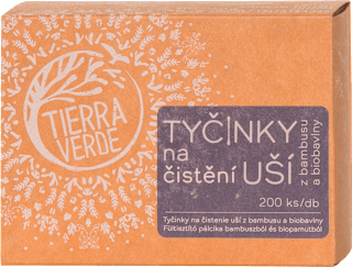 bambusové vatové tyčinky TIERRA VERDE