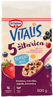 Musli 5 vrsta žitarica - šumsko voće Dr. Oetker