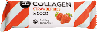 Kolagénová tyčinka Collagen jahody a kokos Happylife