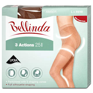 punčochové kalhoty 3 Actions, velikost L, amber Bellinda