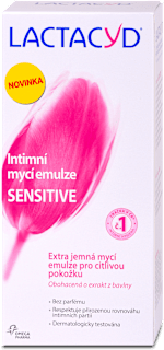 intimní mycí emulze Sensitive LACTACYD
