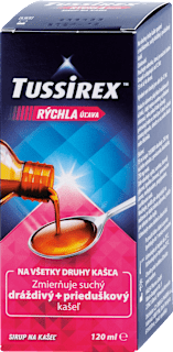 Sirup na všetky druhy kašľa Tussirex