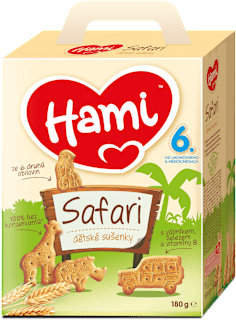 sušenky Safari Hami