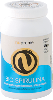 Tablety Bio Spirulina nupreme