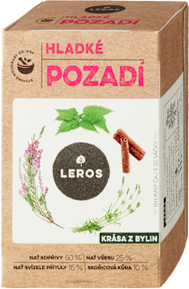 bylinný čaj Hladké pozadí 20x1,5 g Leros