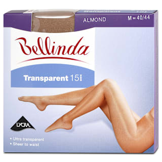 punčochové kalhoty Transparent, velikost M, almond Bellinda